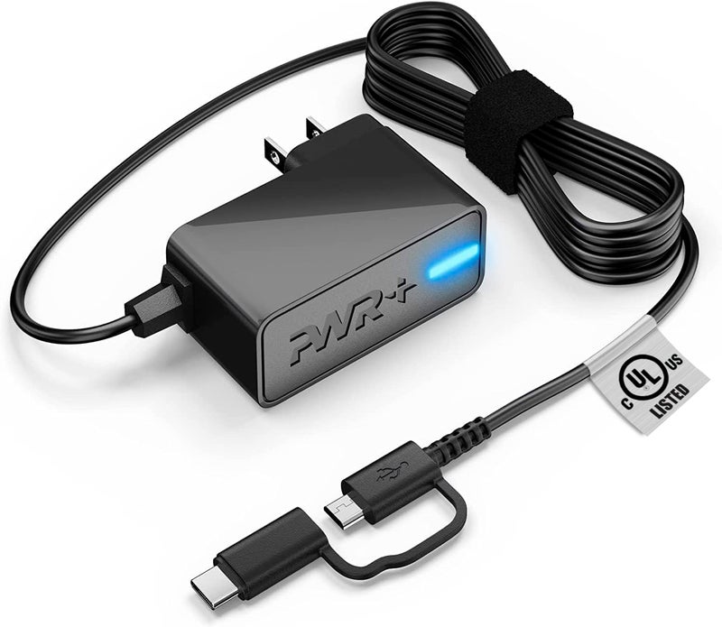 PWR+ Pwr Charger for Bose SoundLink Color Mini 2 II Revolve Micro Plus Flex: UL Listed Extra Long Power Cord Adapter 627840 725192 Soundwear Speaker QuietComfort 35 Headphones AE2W Replacement - Image 1